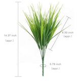 1pc Artificial Grass Plant Decoration Home Office Dining Table Fake Flower Gardening Flower Arrangement