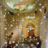 Fashion Crystal glass bead Curtain Indoor Home Decoration Luxury Wedding backdrop Decoration supplies