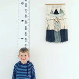 1pcs Simple Nordic Style Children 's Height Ruler Wall Hanging Type Height Measurement Home Decoration Wall Art Ornaments