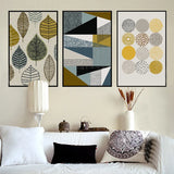 Abstract Geometric Scandinavian Canvas Paintings Nordic Posters Prints Gallery Wall Art Pictures for Living Room Home Decoration