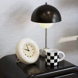 Ins Korean Bubble Cream Silent Clock Desktop Decorative Small Clock Nordic Bedside Oranment for Bedroom Office Girls Gifts